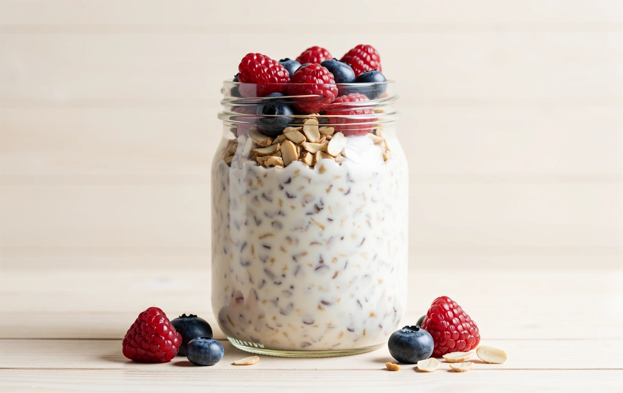 Bowl de avena y frutos rojos